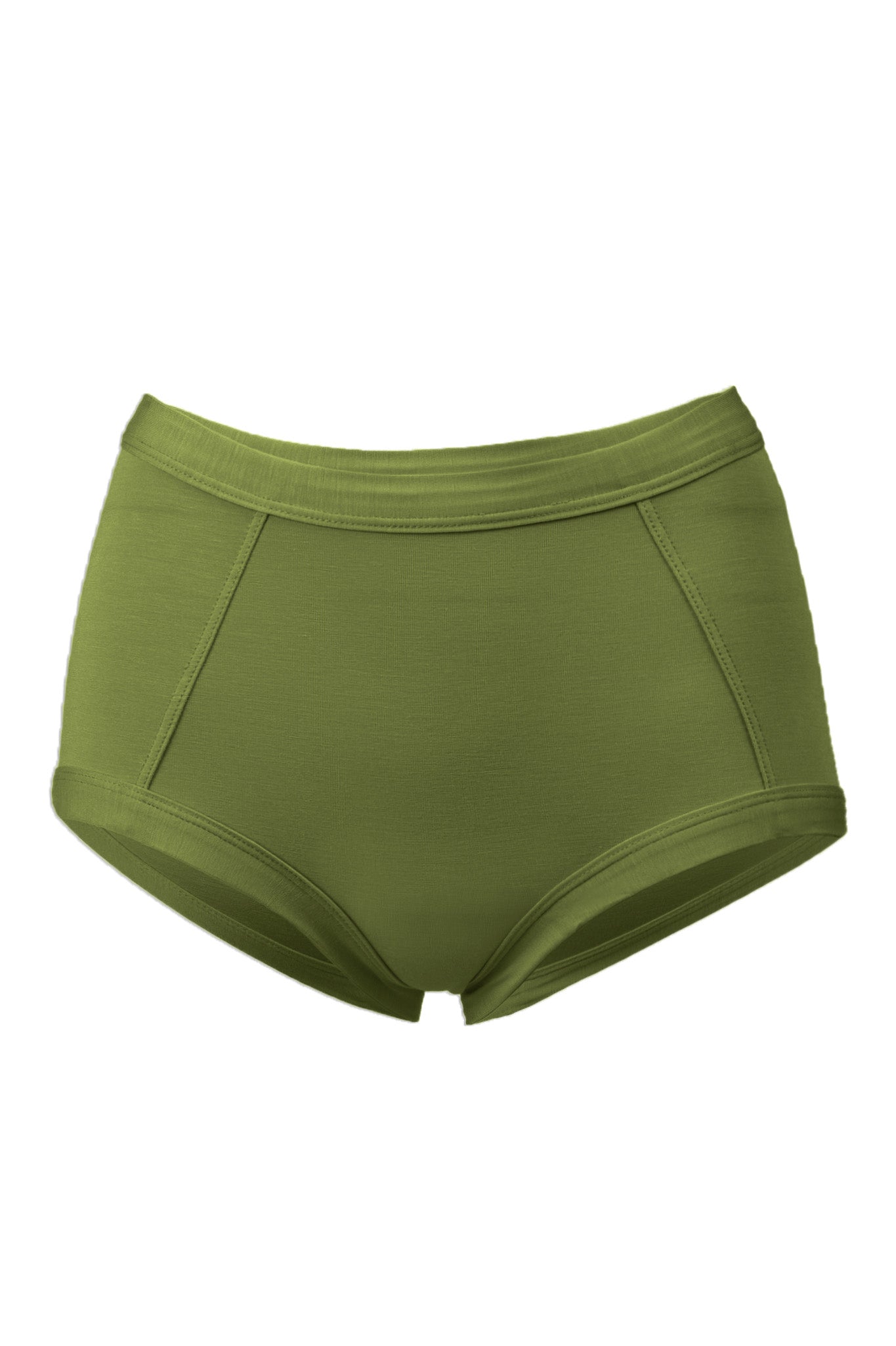 High Waisted Verdant Green