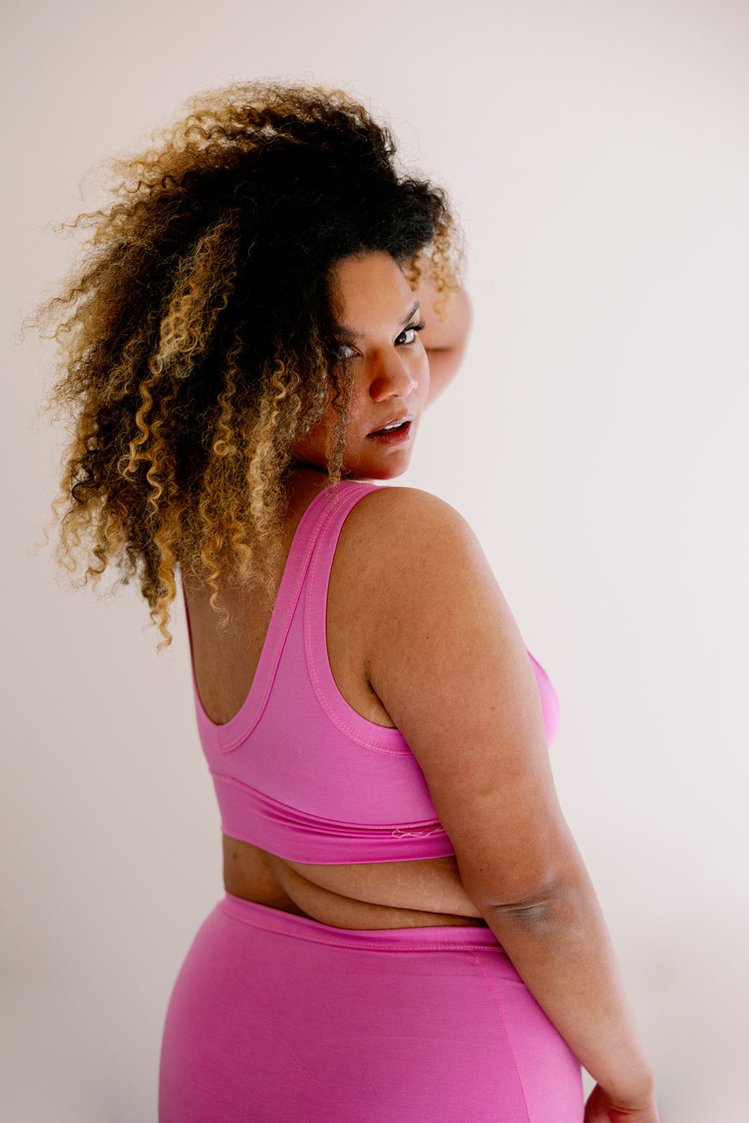 Plunge Bralette Pretty in Pink