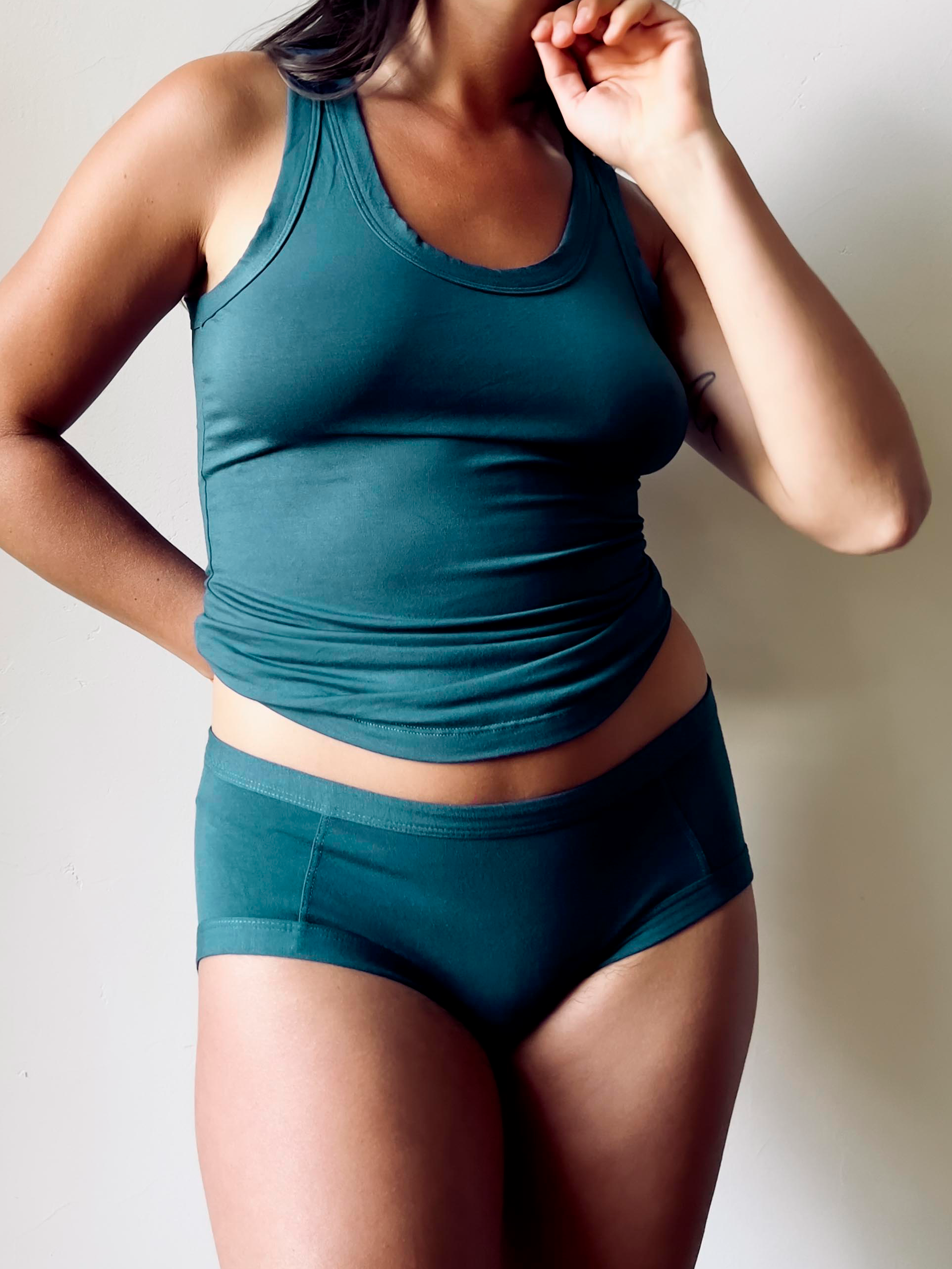 Teal Haze Tank