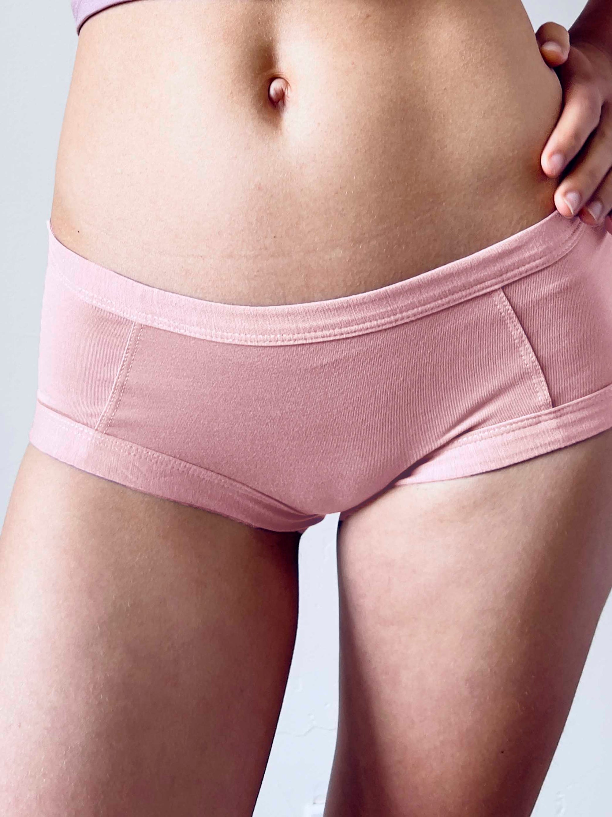Low Waisted Baby Pink
