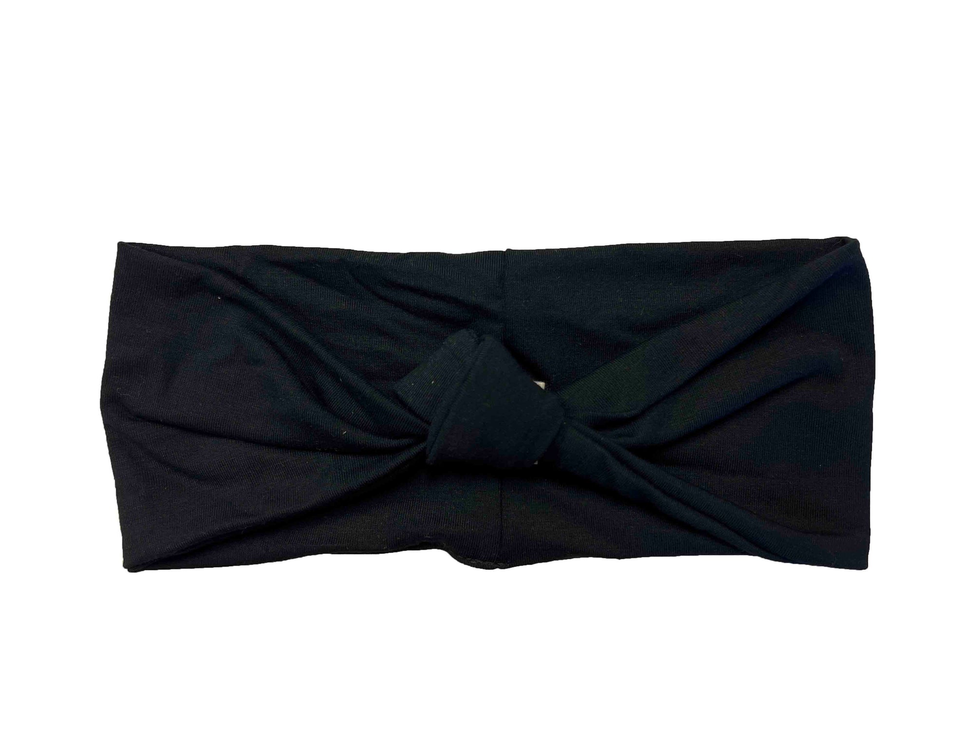 Black Knotted Headband