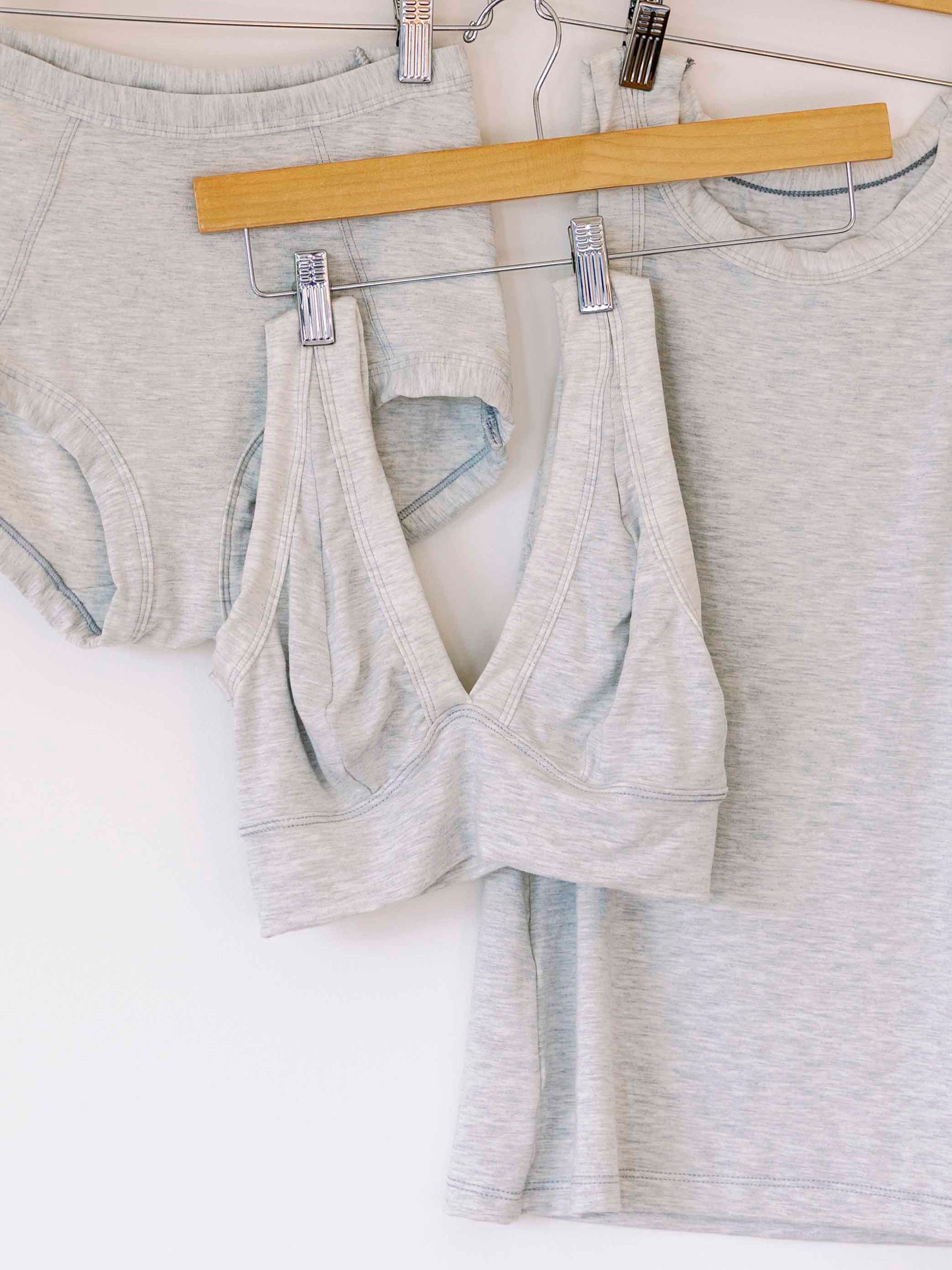 Plunge Bralette Oat