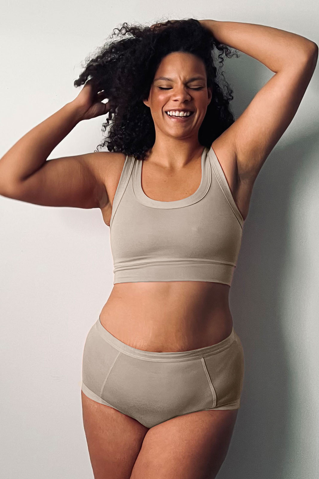 Stone Scoop Neck Bralette