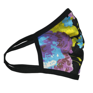 bamboo viscose mask floral 